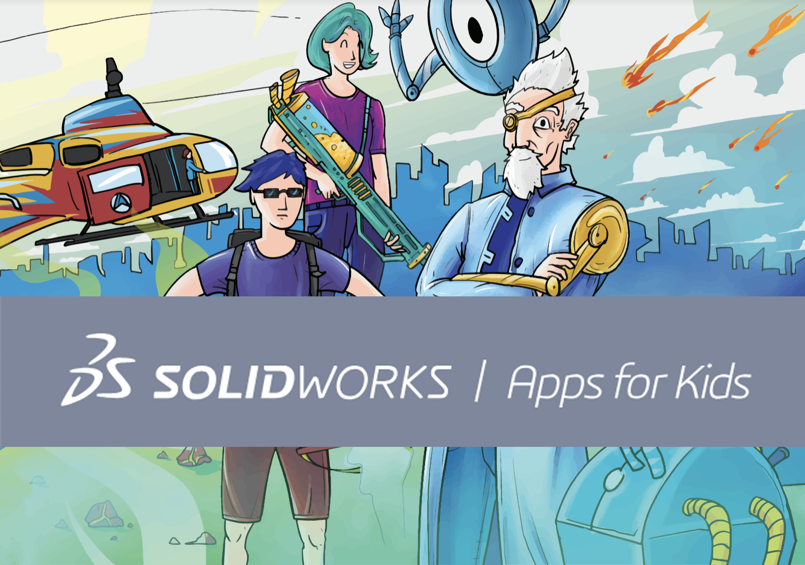 Solidworks Apps for Kids, projektavimas pradinukams, pirmoji dalis