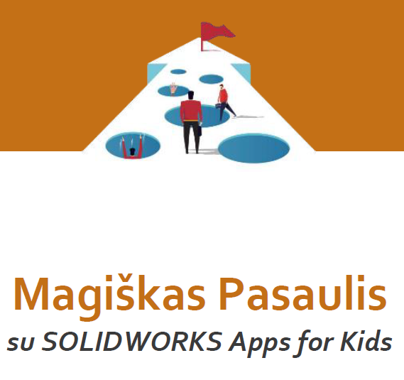 Solidworks Apps for Kids, projektavimas, antroji dalis